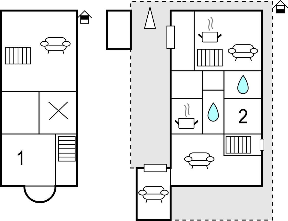 2 Bedroom Amazing Home In Lemvig Norby  Екстер'єр фото